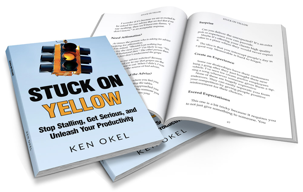 Stuck On Yellow by Ken Okel