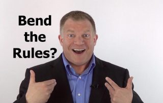 Bending the rules, productivity tips, Ken Okel, Professional speaker in Florida