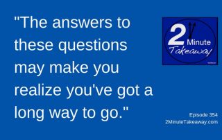 Need Trust in Your Business - 2 Minute Takeaway Podcast, Episode 354, Ken Okel, motivational speaker in Florida