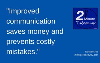 Solving Communication Confusion at work- 2 Minute Takeaway Podcast - Episode 36, Ken Okel - motivational speaker in Florida