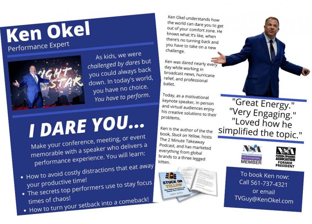 Ken Okel One Sheet Brochure 2020