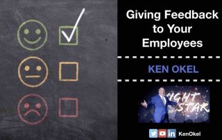 Giving Feedback to Your Employees, Ken Okel, Professional Speaker Orlando Florida Miami