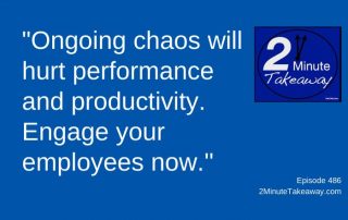 Find Lost Employee Productivity, 2 Minute Takeaway Podcast 486, Ken Okel, motivational keynote speaker Orlando Miami Florida