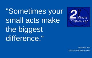 Remember to Thank Your Employees, 2 Minute Takeaway Podcast #497, Ken Okel, motivational keynote speaker Orlando Miami Florida