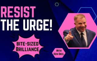 Before You Judge Someone at Work, Bite-Sized Brilliance, Ken Okel, Keynote Speaker Miami Orlando Florida