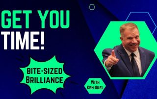 Schedule Free Time, Bite-Sized Brilliance, Ken Okel, Keynote Speaker Miami Orlando Florida