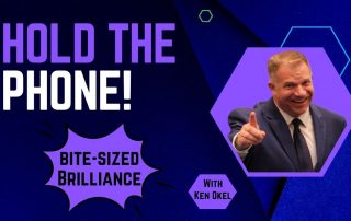 Why You Need to Call Your Business, Bite-Sized Brilliance, Ken Okel, Keynote Speaker Miami Orlando Florida