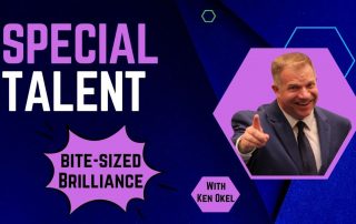 Are You a Good Listener at Work, Bite-Sized Brilliance, Ken Okel, Keynote Speaker Miami Orlando Florida