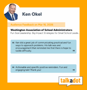 Ken Okel, Testimonial Washington Association of School Administrators