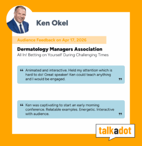Ken Okel Testimonial, Dermatology Managers Association