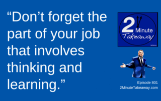 The AI Shortcut That Makes You Worse at Your Job, 2 Minute Takeaway 801, Ken Okel